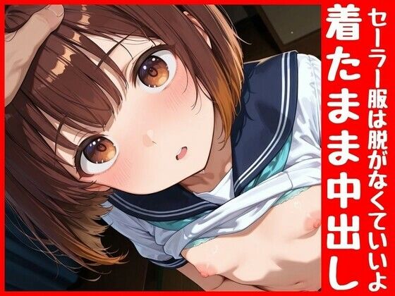 セーラー服は脱がなくていいよ  着たまま中出し  エロ画像705205