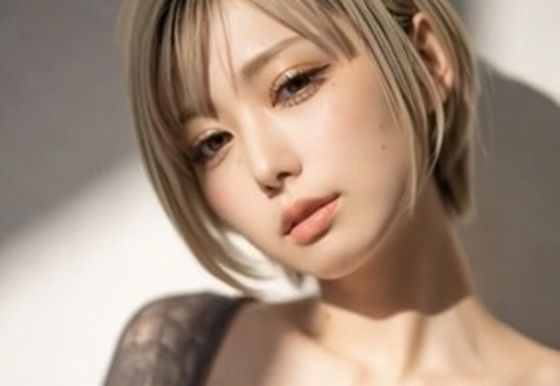 金髪ショートお姉さん  エロ画像707322