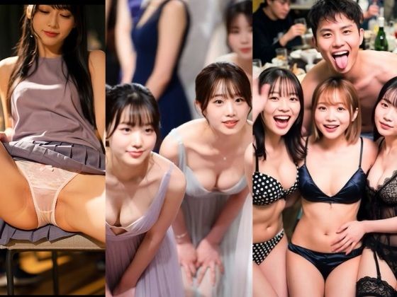 披露宴 下着 ランジェリー 女子大生 乱交 ドレス パンチラ ブラチラ 盗撮 結婚式 3次会  エロ画像709539