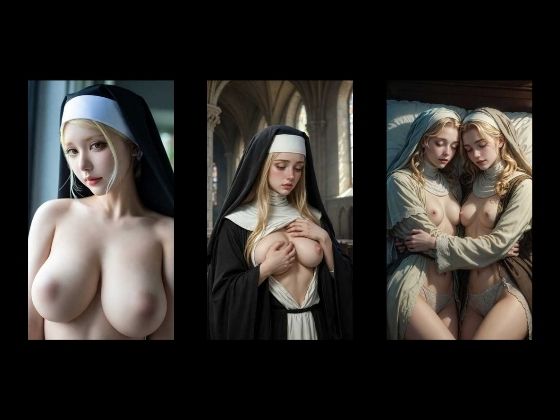 ショート動画集 おっぱいもみもみ動画「教会のシスター編」290本  エロ画像709930