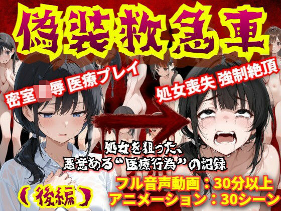 【羞恥体験告白】偽装救急車――私の悲鳴は、サイレンにかき消された（後編）  エロ画像710594