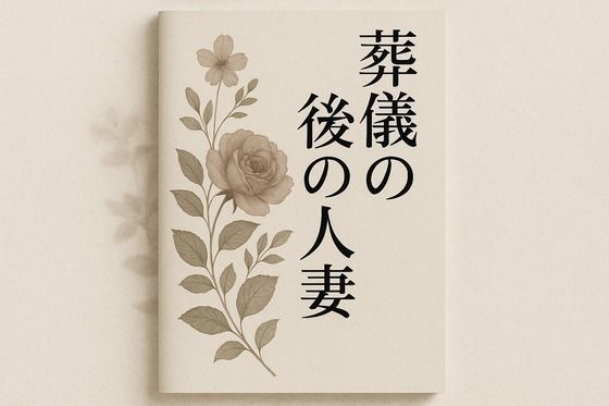 葬儀後の人妻  エロ画像718625