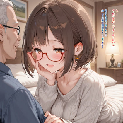 巨乳眼鏡の女の子  エロ画像726817