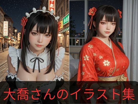 大喬さんのイラスト 2.5次元の美少女  エロ画像727427