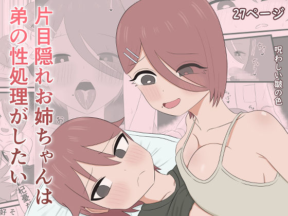 片目隠れお姉ちゃんは弟の性処理がしたい  エロ画像730866