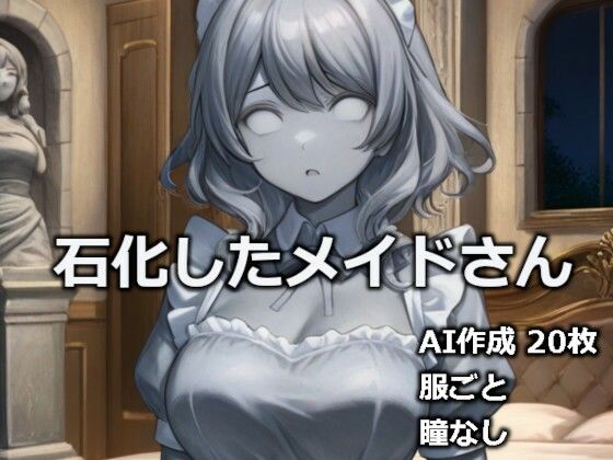 石化したメイドさん  エロ画像731394